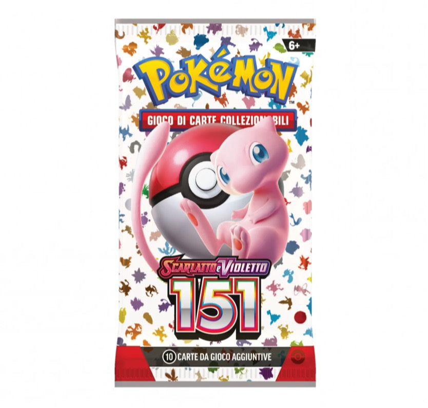 Pokemon - Scarlatto e Violetto 151 Busta 10 Carte ITA