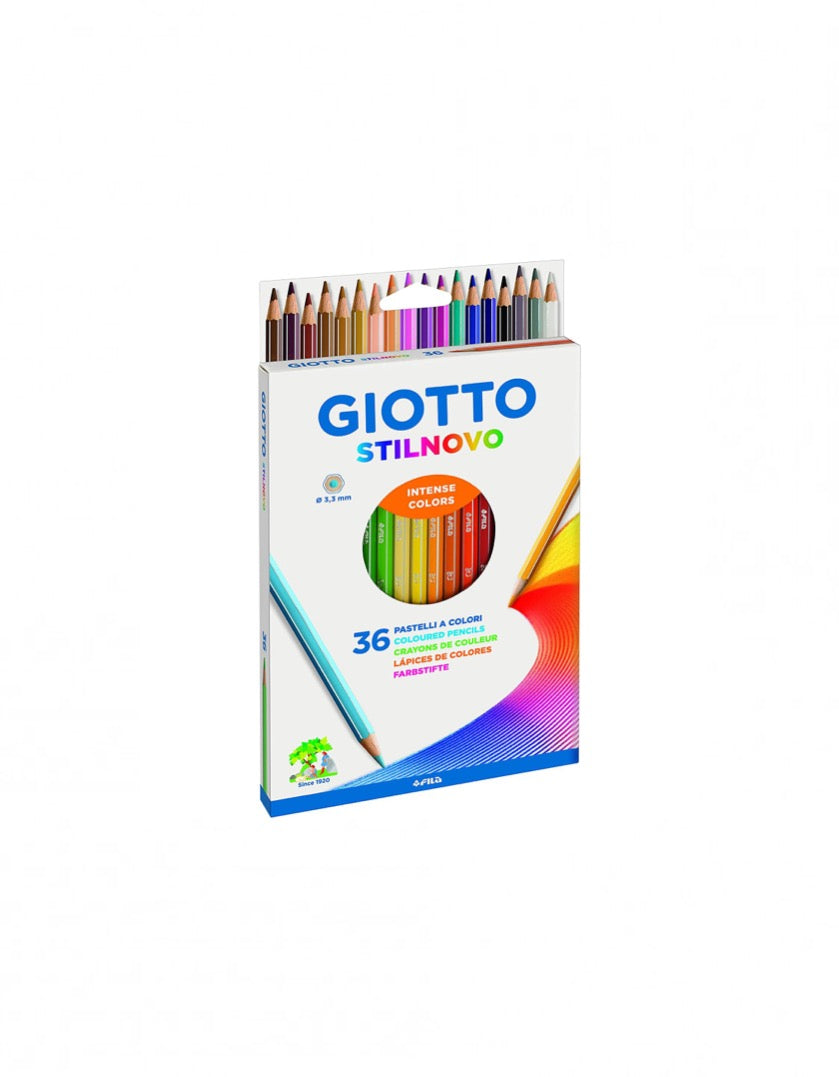 Giotto Pastelli Stilnovo 12 - 24 - 36 colori