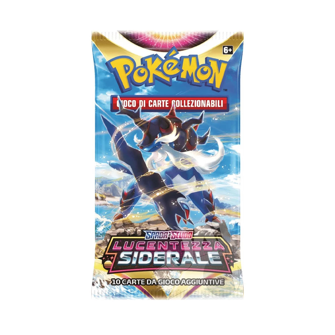 Pokemon - Spada e Scudo Lucentezza Siderale Busta 10 Carte (IT)
