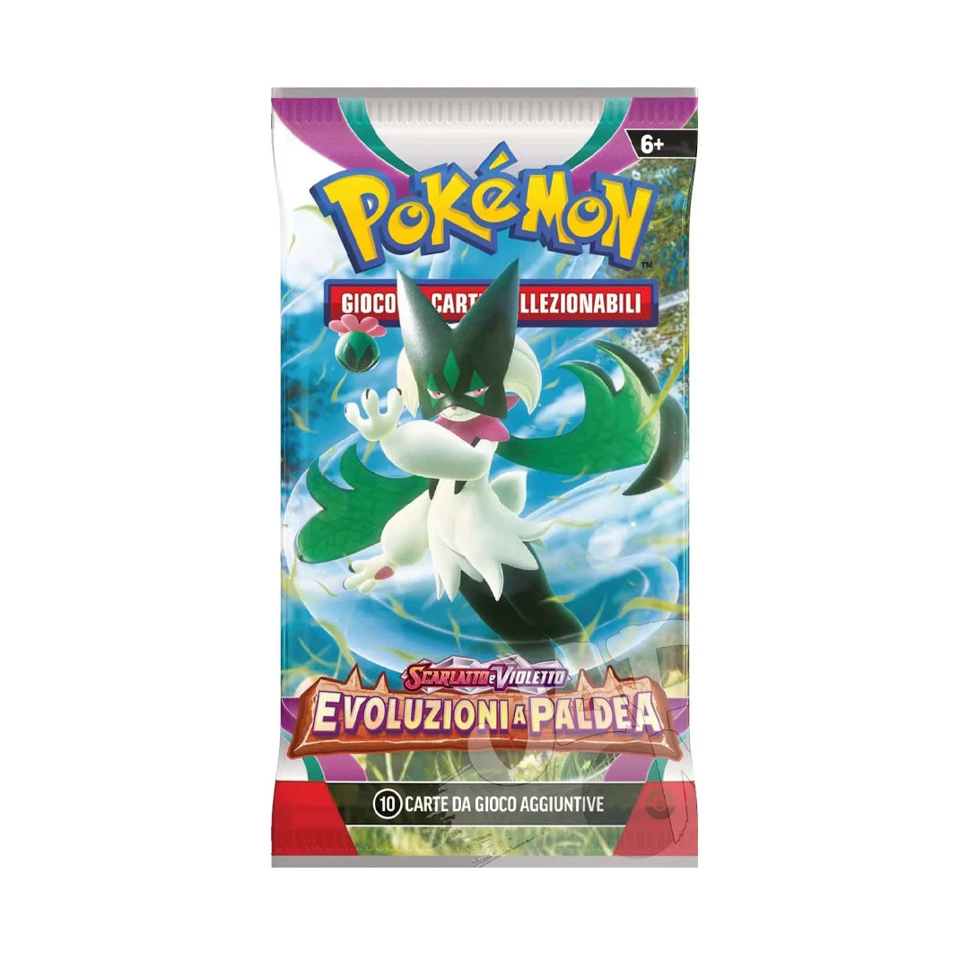 Pokemon Evoluzioni a Paldea Scarlatto e Violetto Booster Pack 1 bustina ITA