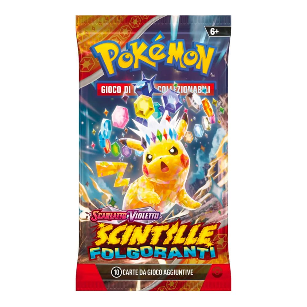 Pokemon Scintille Folgoranti Scarlatto e Violetto Booster Pack 1 bustina ITA