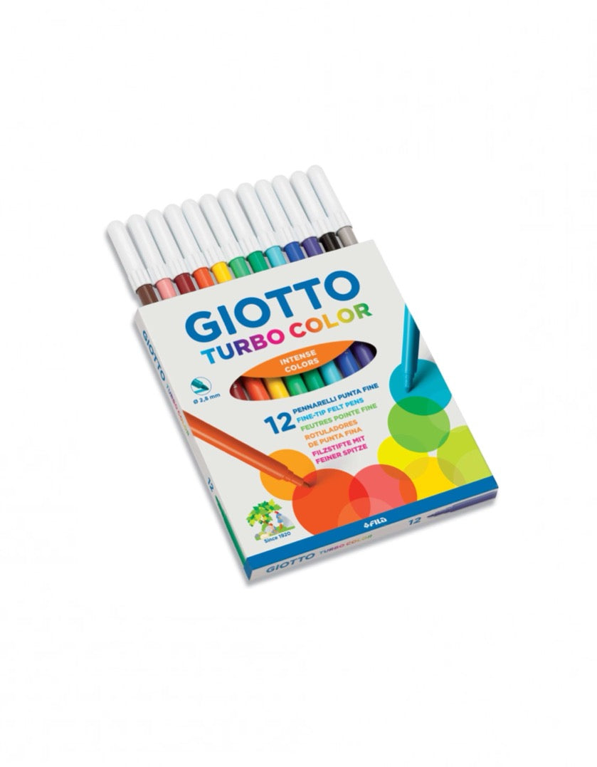 Giotto Pennarelli Turbo Color 12-24-36 colori