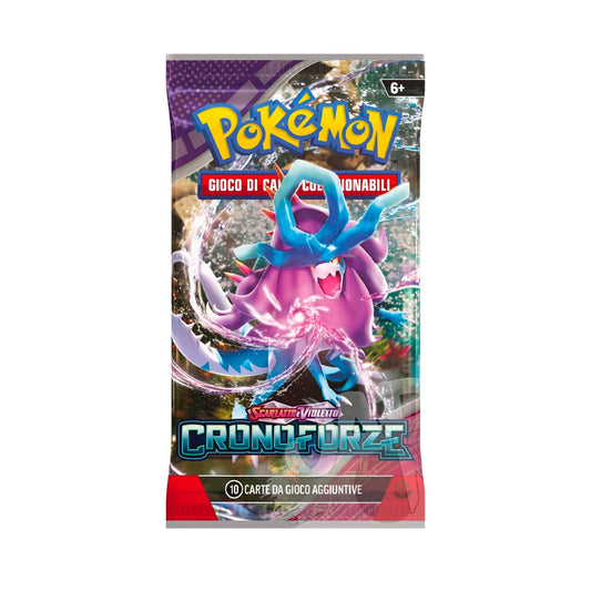 Pokemon Cronoforze Scarlatto e Violetto Booster Pack 1 bustina ITA