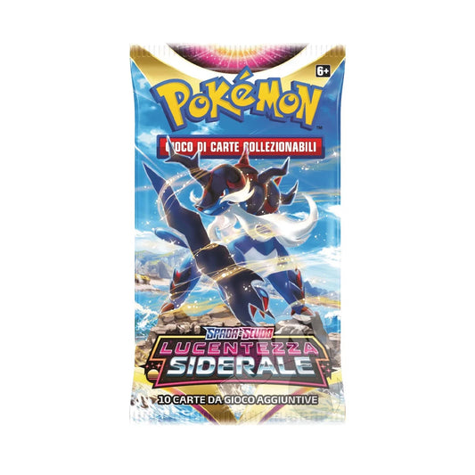 Pokemon - Spada e Scudo Lucentezza Siderale Busta 10 Carte (IT)