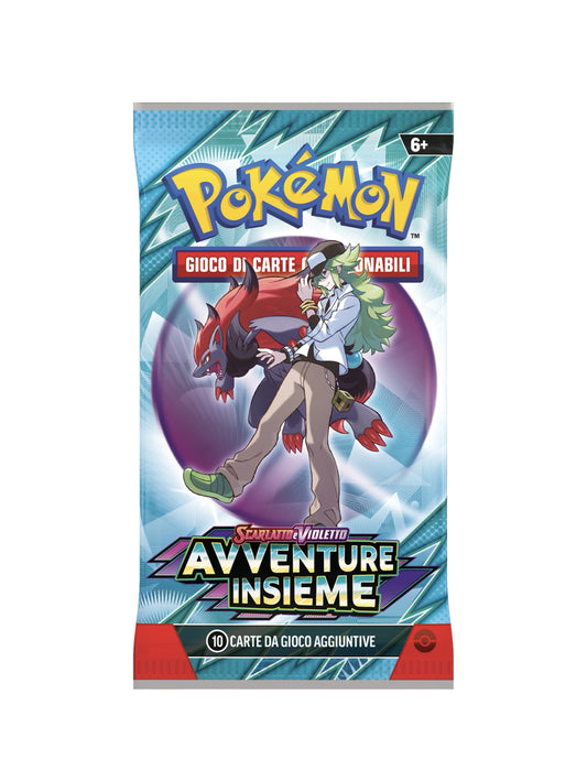 Carte Pokemon - Scarlatto E Violetto Avventure Insieme Busta, ITA