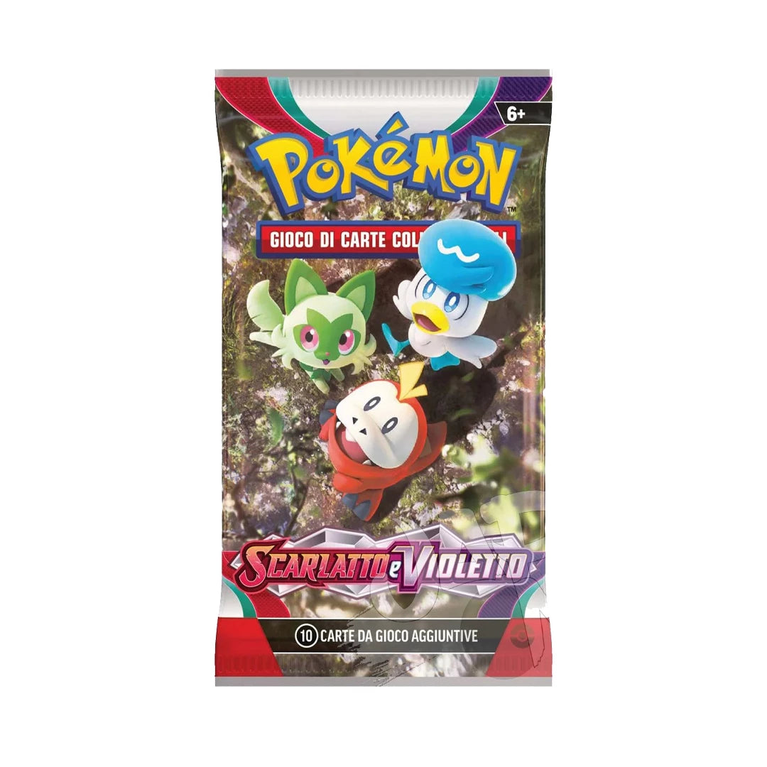 Pokemon Scarlatto e Violetto Booster Pack 1 bustina versione Italiano